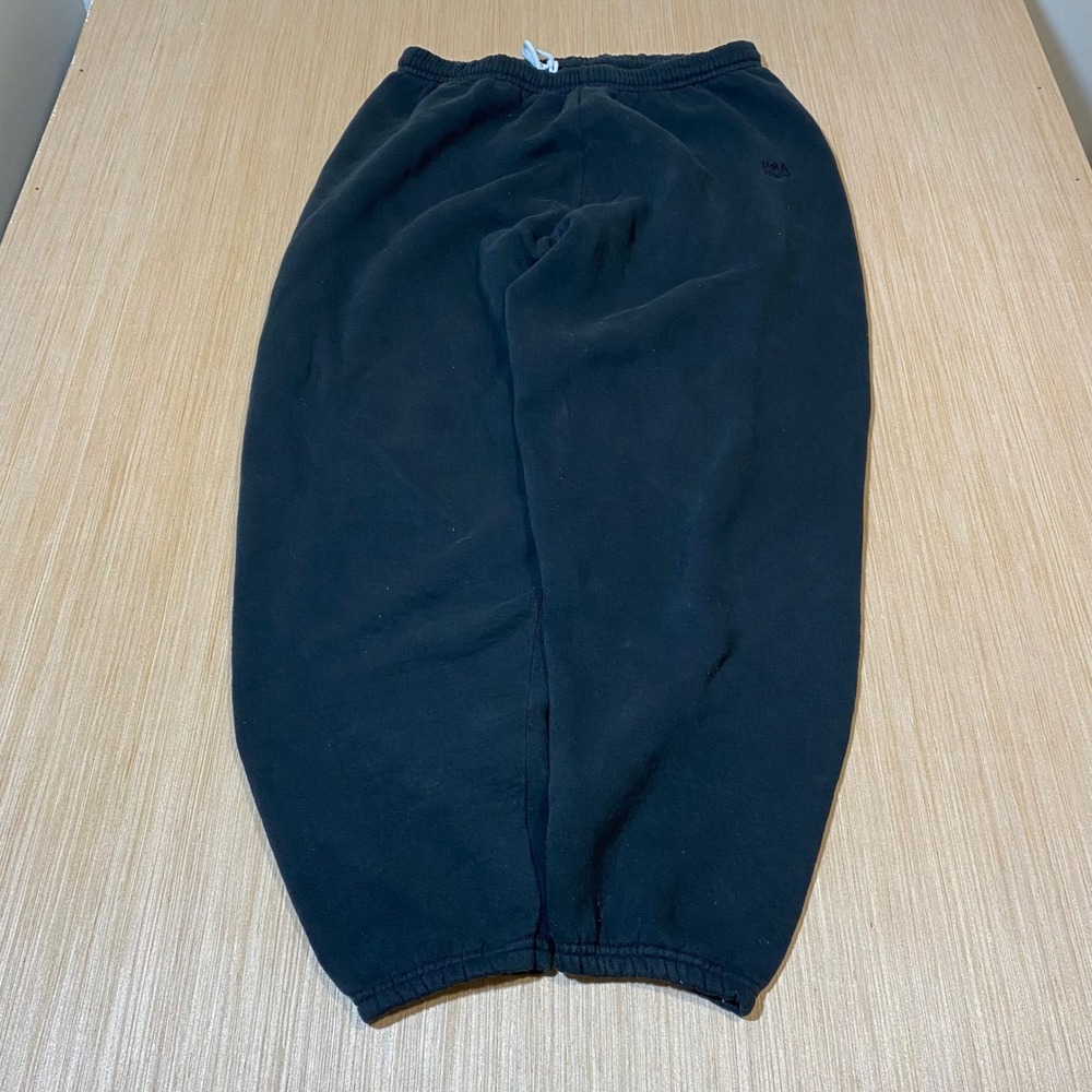 Vintage USA Olympic Team Sweatpants Mens Large Black JCPenney Joggers 90s USA
